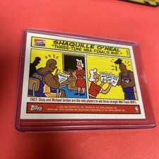 2003-04 TOPPS BAZOOKA SHAQUILLE O'NEAL COMIC CARD #7 LOS ANGELES LAKERS