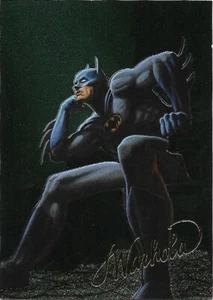 1995 Skybox Batman Master Series James Warhola Spectra Etch Card No. #6 Of 6  - Picture 1 of 2