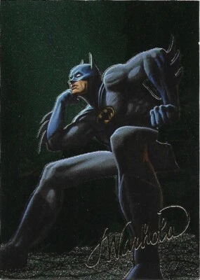 1995 Skybox Batman Master Series James Warhola Spectra Etch Card No. #6 Of 6  - Image 1 of 2
