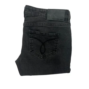 Calvin Klein Women's Skinny Jeans Black Measured W32 L32 (tag: W31 L34) - Picture 1 of 11