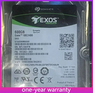 Seagate ST600MM0099 600GB RPM 10K 12GB/S SAS 2.5" HDD - Picture 1 of 2