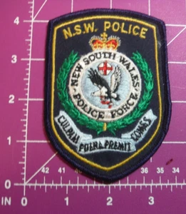 Patch polizia Australia-Nord South Wales - vintage - Foto 1 di 2