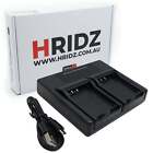 Hridz EN-EL12 Dual Charger For Nikon Coolpix S6000 S6300 S8000 S8100 S9500 S9900