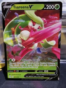 Pokemon TSAREENA V 021/264 Fusion Strike - ULTRA RARE HOLO - PWE - Picture 1 of 2
