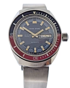 Union Stars - Diver - 20 ATM - orologio da polso da uomo - Bild 1 von 6