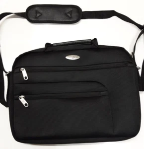 Samsonite 1910 Laptop-Tragetasche 14" x 10,5" schwarz mit Schultergurt - Bild 1 von 6