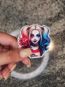 Harley Quinn, DC, WATERPROOF VINYL STICKER for LAPTOPS, TUMBLERS, ETC - Picture 1 of 3