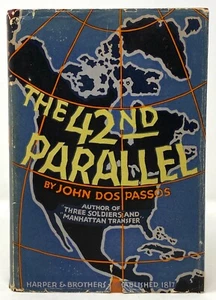 John Dos Passos - The 42nd Parallel - 1st 1st HCDJ - U.S.A. Trilogy - Modernism - Bild 1 von 7