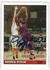 Andrew Bynum signed autographed card! Authentic! 12079