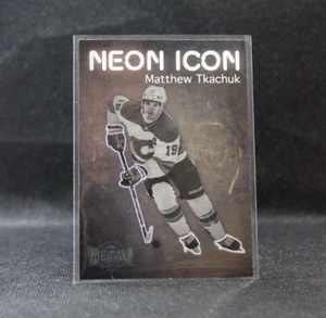 Matthew Tkachuk #NI-4 Upper Deck Metal Universe 2021-22 Neon Icon - Picture 1 of 2