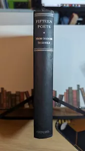 Fifteen Poets, Oxford University Press - 1951 - Hardcover, Good condition. - Picture 1 of 16