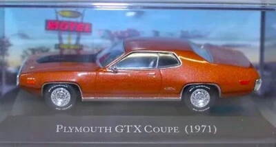 Plymouth GTX Cupé Bronce Altaya IXO Escala 1/43 ¡En Estados Unidos! Sellado como nuevo Foto 1 de 3