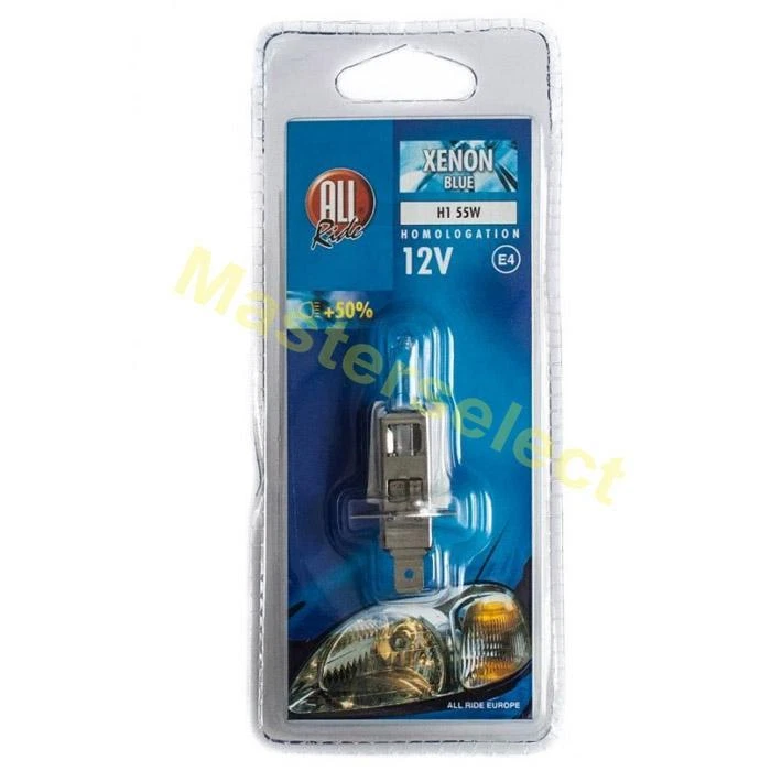 2x Lampadina di Fanale Fari 12V H1 55W Xeno Blu per Auto Omologato - Immagine 1 di 1