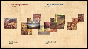 Canada Stamps, Set of 3 Souvenir Sheet, Canada Day Group of Seven, #1559-61 MNH - Picture 1 of 2