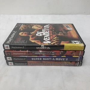 Lot of 4 Sony PS2 Playstation 2 Empty Game Cases NO GAMES USED CASES Def Jam V - Picture 1 of 13