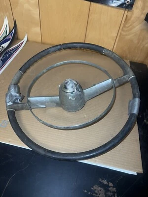 Anillo de bocina del volante Cadillac 1953-1955 Fleetwood Series 60 62 Foto 1 de 4