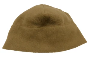 Extreme Cold Weather Cap Medium Fleece Coyote Brown Hat USAF USN USMC Military - Picture 1 of 5