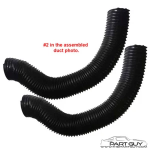 64-67 Cutlass aire acondicionado diestro/izquierdo mangueras flexibles aire acondicionado Olds AC F-85 442 1966 1967 - Imagen 1 de 4