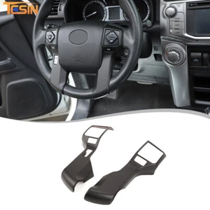 Interior Steering Wheel Switch Button Panel Trim For 4runner 2010+ Matte Black - Picture 1 of 16