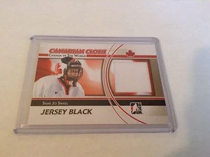 11-12 2011-12 ITG CANADA VS THE WORLD SAMI JO SMALL CANADIAN CLOTH JERSEY - Picture 1 of 1