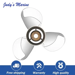 10 3/8 x 14 Stainless Steel Outboard Propeller for Mercury 25-70HP 13 Spline RH - Picture 1 of 5