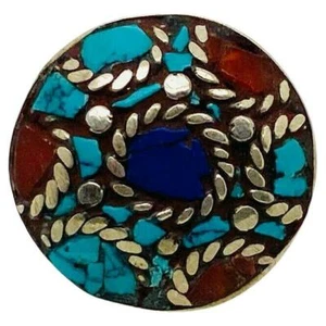 Vintage Tribal Moroccan Silver Ring 1950's - Picture 1 of 8