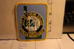 police patch   CITY OF COEUR D'ALENE POLICE IDAHO - Picture 1 of 1