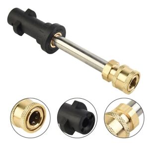 Quick Connect Adapter Fit Karcher K2-K7 Pressure Washer Nozzle Garden Wand Lance