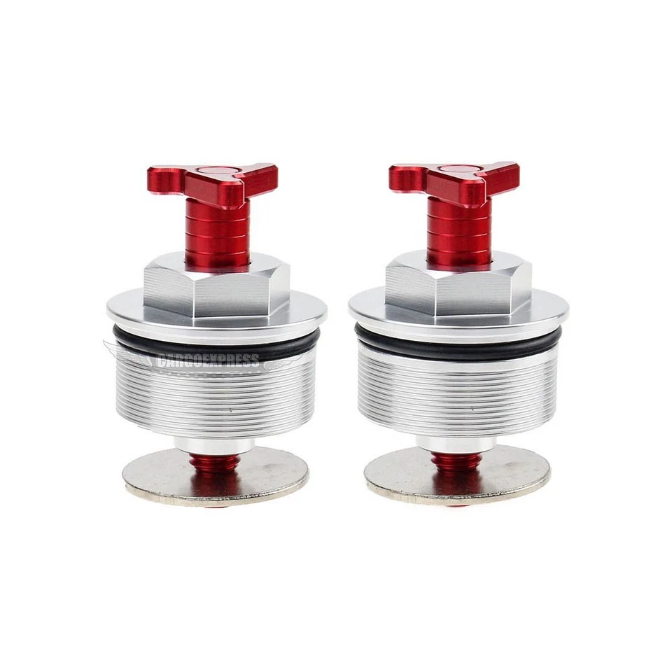 Front Fork Caps Bolts Plugs For Kawasaki ER400 ER4N 2011-2014 Z750S 2003-2006 Foto 1 de 4