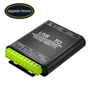 CP2102 Chip Industrial Isolated USB Adapter USB to RS232/485/422/TTL Converter - Picture 1 of 9