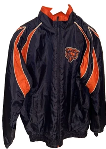 Herren G III NFL Wendejacke Chicago Bears Reißverschluss Größe L - Bild 1 von 4