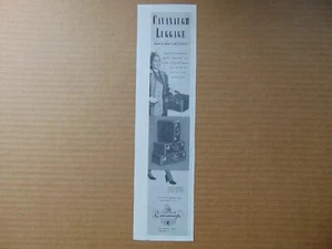 1948 CAVANAUGH LUGGAGE Chic New Look of The Smart Traveler vintage art print ad - Picture 1 of 1