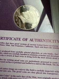 1990 S Proof Kennedy Half Dollar Clad Gem Beautiful Coin From US MINT Proof Set - Picture 1 of 11