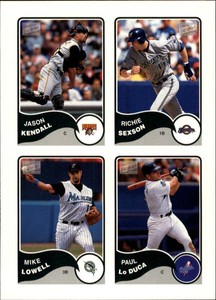 2003 Bazooka 4 on 1 Sticker #31 Kend/Sexson/Lowell/LoDuca