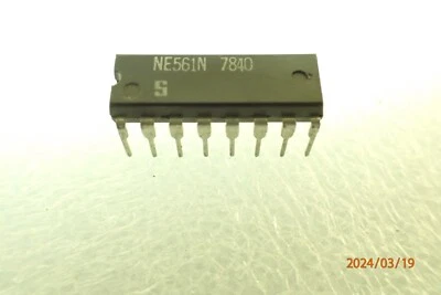 NE561N ORIGINAL SIGNETICS (PHILIPS) PHASE LOCKED LOOP (PLL) MY UK STOCK - Image 1 of 3