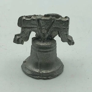 Figura Campana de la Libertad Pisapapeles Miniatura Figura De Colección Mini Estaño - Imagen 1 de 12