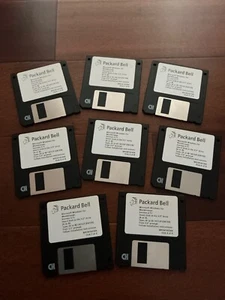 Microsoft Windows Version 3.11 Install Setup 3.5 Floppy Disk Set Packard Bell - Picture 1 of 4