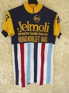 Maillot cycliste JELMOLI EU HUGO KOBLET RAD 1978 vintage shirt trikot jersey 4 - Picture 1 of 6