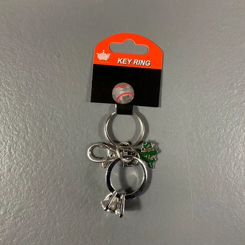 Oakland Athletics MLB Baseball Metal Key Chain Key Ring Team Logo Sports Green Cover