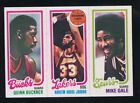 1980 Topps Kareem Abdul-Jabbar/Buckner/Gale - Lakers - NM+ - S2435