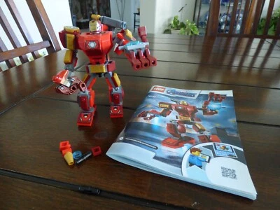 LEGO Marvel Avengers 76140 Super Heroes Iron Man Mech Battle Acción Minifigura Foto 1 de 4