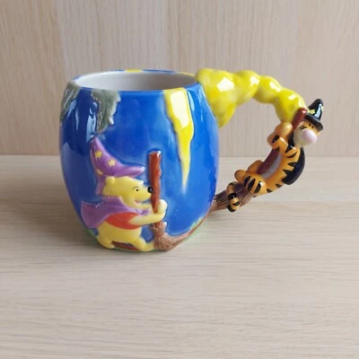 Disney Winnie The Pooh Halloween 3D Ceramic Character Mug Winnie Tigger Piglet - Image 1 of 4