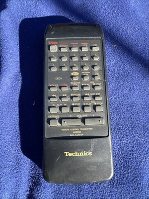 Technics OEM RAK-SA303P Remote Control Transmitter Tested Working - Image 1 of 4