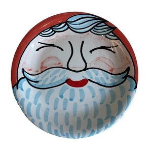 Weihnachtsmann Santa Speiseteller • Whittard handbemalt in Italien • 101/4”/26cm - Bild 1 von 9