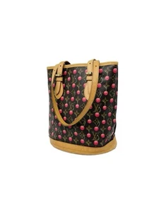 Louis Vuitton x Takashi Murakami Cerises Cherry Bucket Tote Bag PM - Bild 1 von 14
