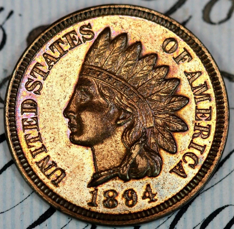 1894 PRISTINE++ GEM PROOF INDIAN HEAD PENNY DC311 FROM MATTHEWS HOARD - Image 1 of 4