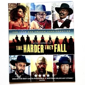 THE HARDER THEY FALL For Your Consideration FYC DVD screener Netflix Idris Elba - Picture 1 of 3