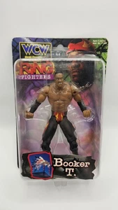 ToyBiz Actionfigur WCW Booker T Ring Fighter World Championship Wrestling 1999 - Bild 1 von 6