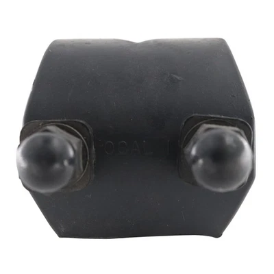 THOMAS & BETTS RA1-G ABRAZADERA DE HAZ ÁNGULO RECTO RECUBIERTA DE PVC OCAL, PERNO EN U, 1" Foto 1 de 3