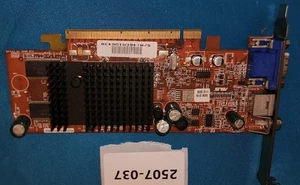 HP 5187-6145 ASUS ATi RV370SE VGA COMP Out S-Vid-Out PCI-e 128MB Graphics Card - Picture 1 of 5